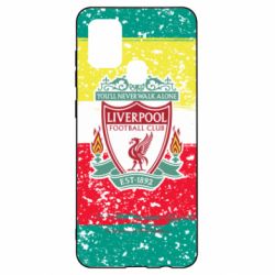Чохол для Samsung A21s Liverpool and logo colors - PrintSalon