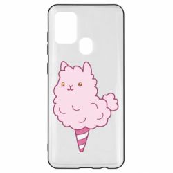 Чехол для Samsung A21s Llama Ice Cream - PrintSalon