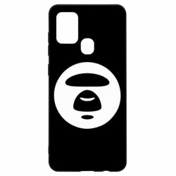 Чехол для Samsung A21s Logo Bape Monkey - PrintSalon