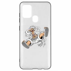 Чехол для Samsung A21s Луффи пробуждение - PrintSalon