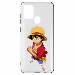 Чехол для Samsung A21s Манки Д. Луффи - PrintSalon