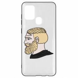 Чехол для Samsung A21s Meme Man Nordic Gamer - PrintSalon