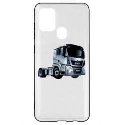 Чехол для Samsung A21s MEN truck - PrintSalon