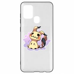 Чехол для Samsung A21s Мимикью - PrintSalon