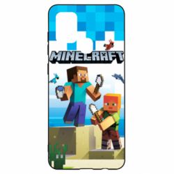 Чехол для Samsung A21s Minecraft summer - PrintSalon