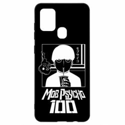 Чехол для Samsung A21s Моб Психо 100 - PrintSalon