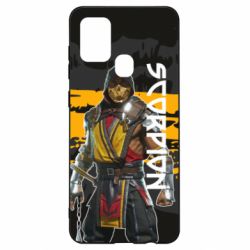 Чехол для Samsung A21s Mortal Kombat-Scorpion - PrintSalon