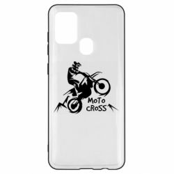 Чехол для Samsung A21s Motocross sport - PrintSalon