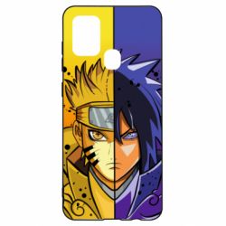 Чохол для Samsung A21s Naruto Vs Sasuke - PrintSalon