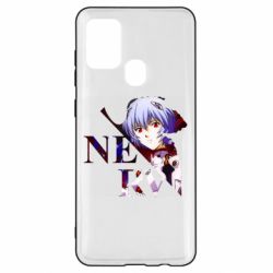 Чехол для Samsung A21s Nerw Ayanami-Rei - PrintSalon