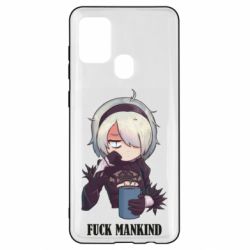 Чохол для Samsung A21s Nier. Fuck Mankind - PrintSalon