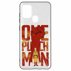 Чохол для Samsung A21s One Punch Man Saitama