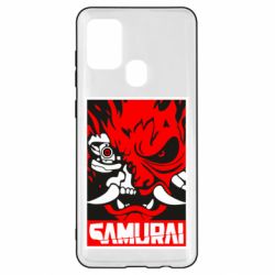 Чехол для Samsung A21s Poster samurai Cyberpunk - PrintSalon