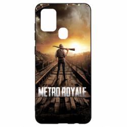 Чехол для Samsung A21s Pubg Metro Royale - PrintSalon