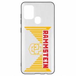 Чехол для Samsung A21s Ramstein and wings - PrintSalon