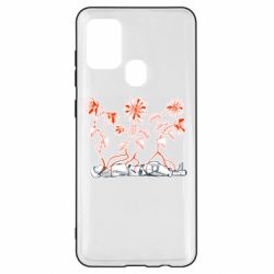 Чехол для Samsung A21s Русский солдат в Украине - PrintSalon