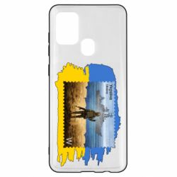 Чехол для Samsung A21s Русский военный корабль! Украина - PrintSalon