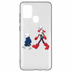 Чохол для Samsung A21s Sans walking - PrintSalon