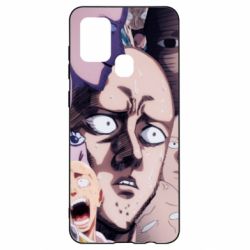 Чохол для Samsung A21s Сайтама многоликий - PrintSalon