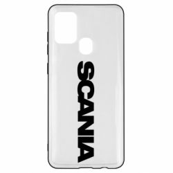 Чехол для Samsung A21s Scania truck - PrintSalon