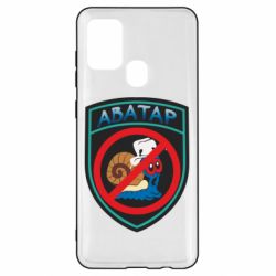 Чехол для Samsung A21s Шеврон Анти Аватар - PrintSalon