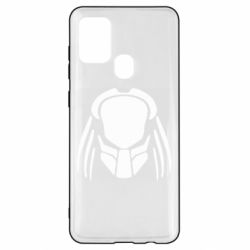 Чехол для Samsung A21s Шеврон полиции Хищник - PrintSalon