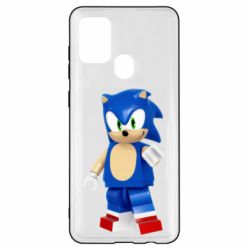 Чехол для Samsung A21s Sonic Lego - PrintSalon