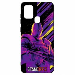 Чехол для Samsung A21s Special Forces Fighter - PrintSalon