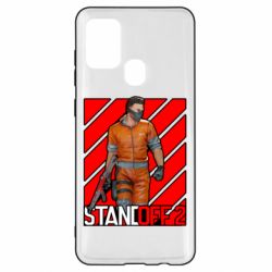 Чехол для Samsung A21s Standoff 2 Red Logo - PrintSalon