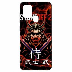 Чехол для Samsung A21s Standoff Samurai And Fire - PrintSalon