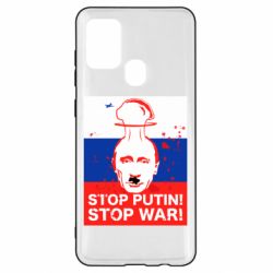 Чехол для Samsung A21s STOP PUTIN - PrintSalon