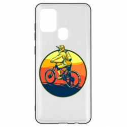 Чехол для Samsung A21s Сyclist - PrintSalon