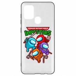 Чехол для Samsung A21s Teenage Mutant Ninja Impostors - PrintSalon