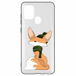 Чехол для Samsung A21s The Fox in the Hat - PrintSalon