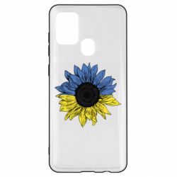 Чехол для Samsung A21s Украина! Подсолнух - PrintSalon