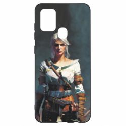 Чехол для Samsung A21s Ведьмак Цирилла - PrintSalon