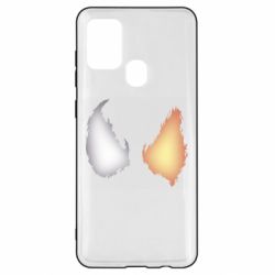 Чехол для Samsung A21s Venom Carnage Eyes-PrintSalon Чехол для Samsung A21s Venom Carnage Eyes