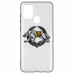 Чехол для Samsung A21s Волк УССО - PrintSalon