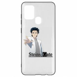 Чохол для Samsung A21s Брама Штейна: Рінтаро Окабе - PrintSalon