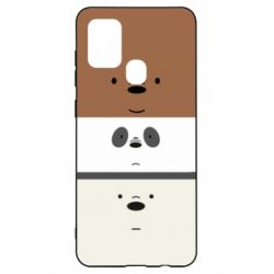 Чохол для Samsung A21s We bare bears ice cream - PrintSalon