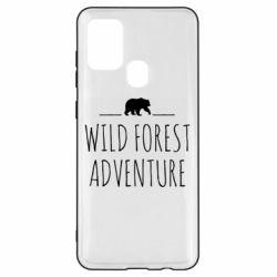 Чехол для Samsung A21s Wild forest adventure - PrintSalon