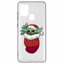 Чехол для Samsung A21s Йода в перчатке - PrintSalon