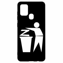Чехол для Samsung A21s Z is a trash - PrintSalon