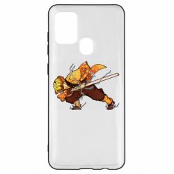 Чехол для Samsung A21s Zenitsu Demon Slayer - PrintSalon