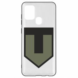 Чехол для Samsung A21s ЗСУ лого - PrintSalon