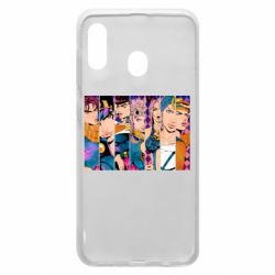 Чехол для Samsung A30 All Main Characters - PrintSalon