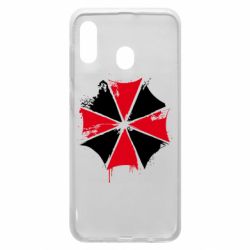 Чохол для Samsung A30 Амбрела арт бризки - PrintSalon