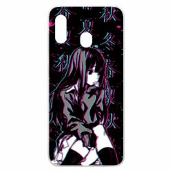 Чохол для Samsung A30 Anime Girl Glitch - PrintSalon