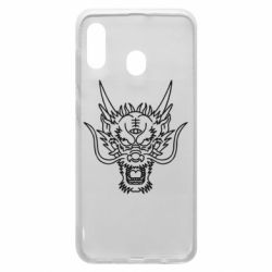 Чехол для Samsung A30 Asian dragon - PrintSalon