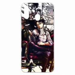 Чехол для Samsung A30 Attack on Titan Кapral Levi-PrintSalon Чехол для Samsung A30 Attack on Titan Кapral Levi